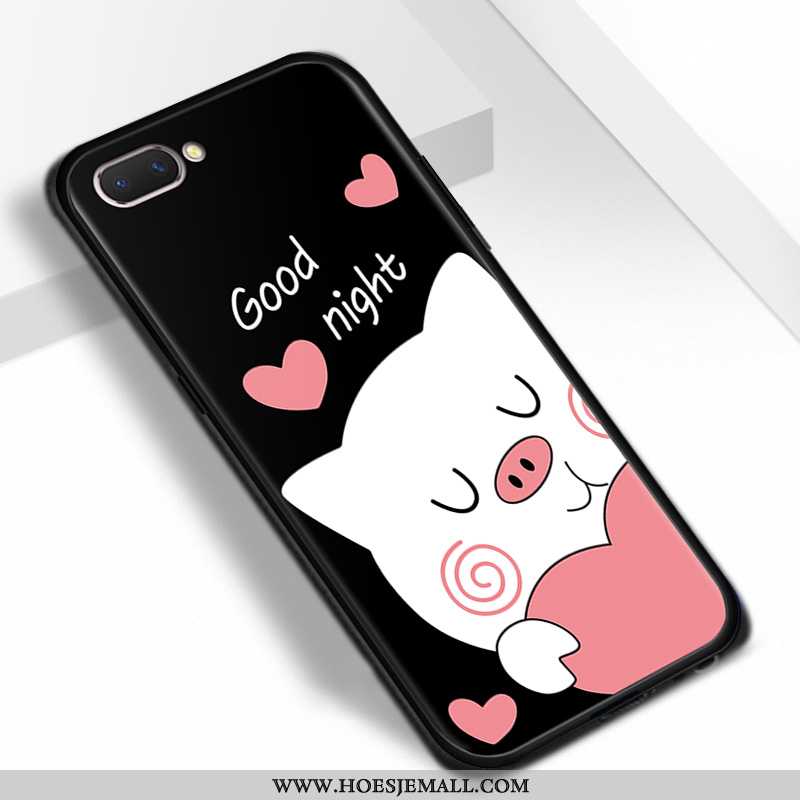 Hoes Oppo Ax5 Dun Zacht Spotprent Licht Bescherming All Inclusive Nieuw Roze